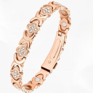 Bracelet cuivre magnétique — Clover Copper Relief™