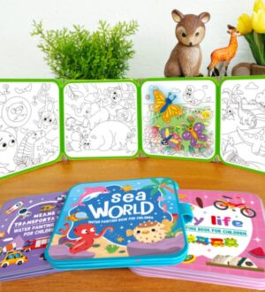 Livre de coloriage à l’eau réutilisable — AquaMagik™