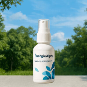Spray sublingual masculin naturel pour tonus & circulation — ÉnergieAlpha™