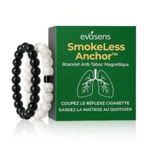 Bracelet Magnétique Anti-Tabac — SmokeLess Anchor™