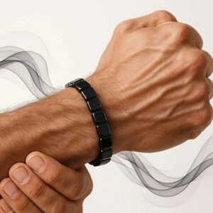 Bracelet d’hématite naturelle, présence & assurance — Hemiros Core™