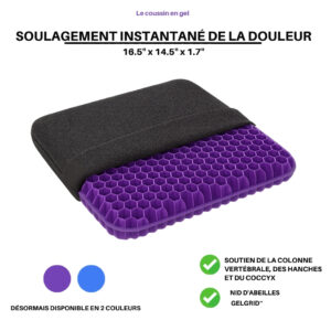 Coussin ergonomique anti-douleur — Gel Comfort™