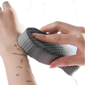 Éponge exfoliante douce corps & visage — VelvetGlow Bath Sponge™