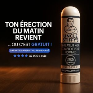 Inhalateur nasal express pour érections fermes en 2 minutes — Uncle Stiffy™